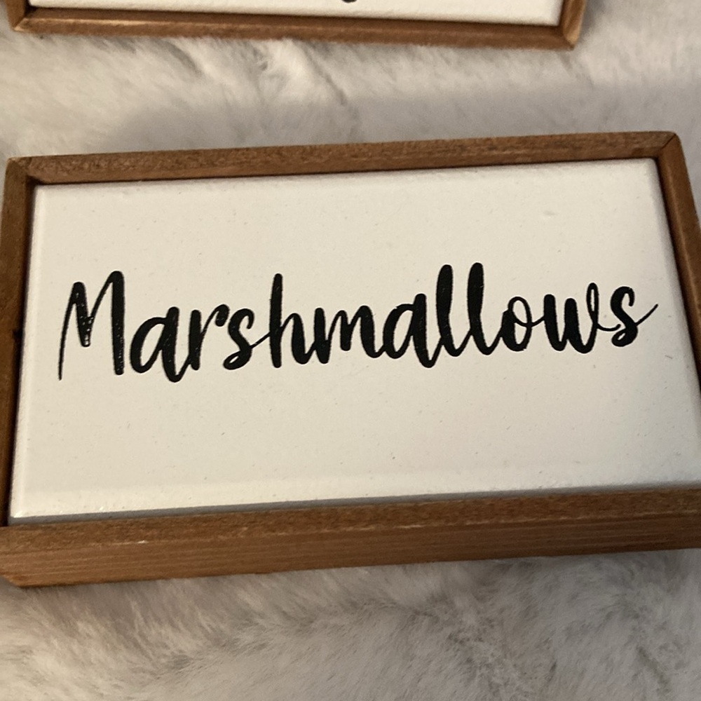 Hot Cocoa Bar Tabletop Signs - Picture 3 of 8